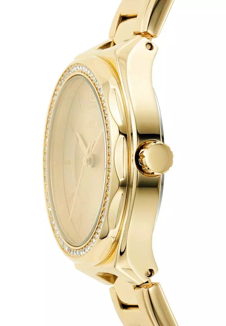 Buy Fossil Eevie Gold Stainless Steel Watch BQ3801 2023 Online