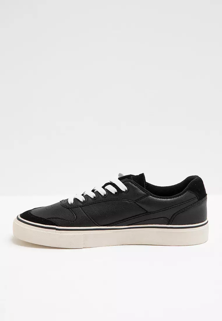 Men Leon Shoes PU Black
