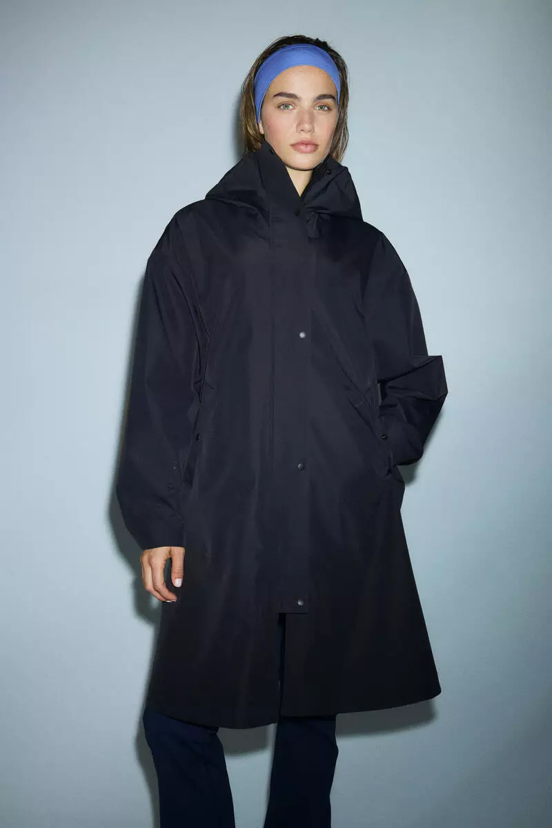 Rain parka with StormMove™