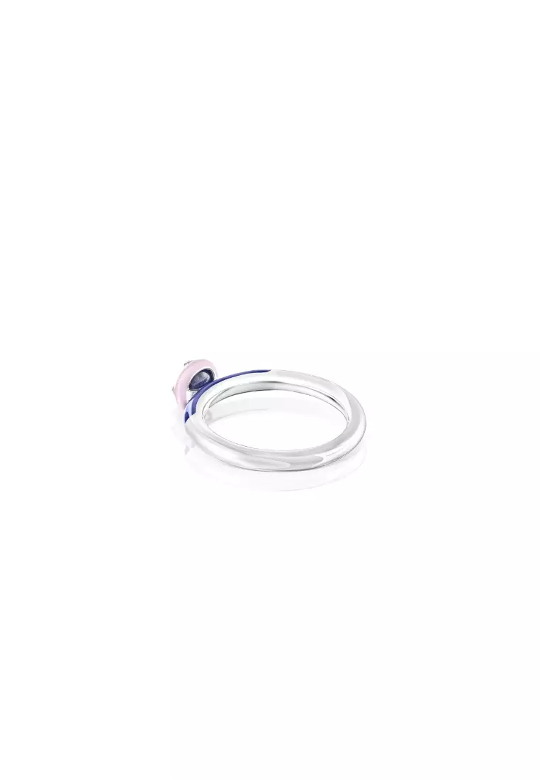 Buy TOUS TOUS Vibrant Colors Silver Ring with Sodalite and Enamel 2024  Online | ZALORA Singapore