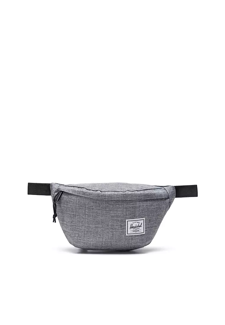 Jual Herschel Classic Hip Pack 1L Bags Raven Crosshatch Original