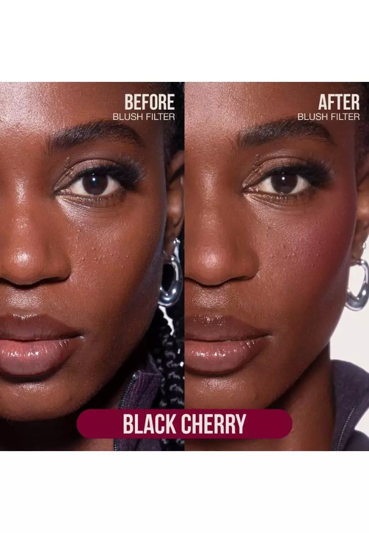 HUDA Beauty Blush Filter Soft Glow Liquid Blush Black Cherry