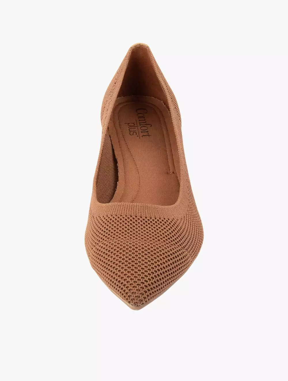 Payless Comfort Plus By Predictions Womens Komfy Cushioned Pumps - Cognac_04