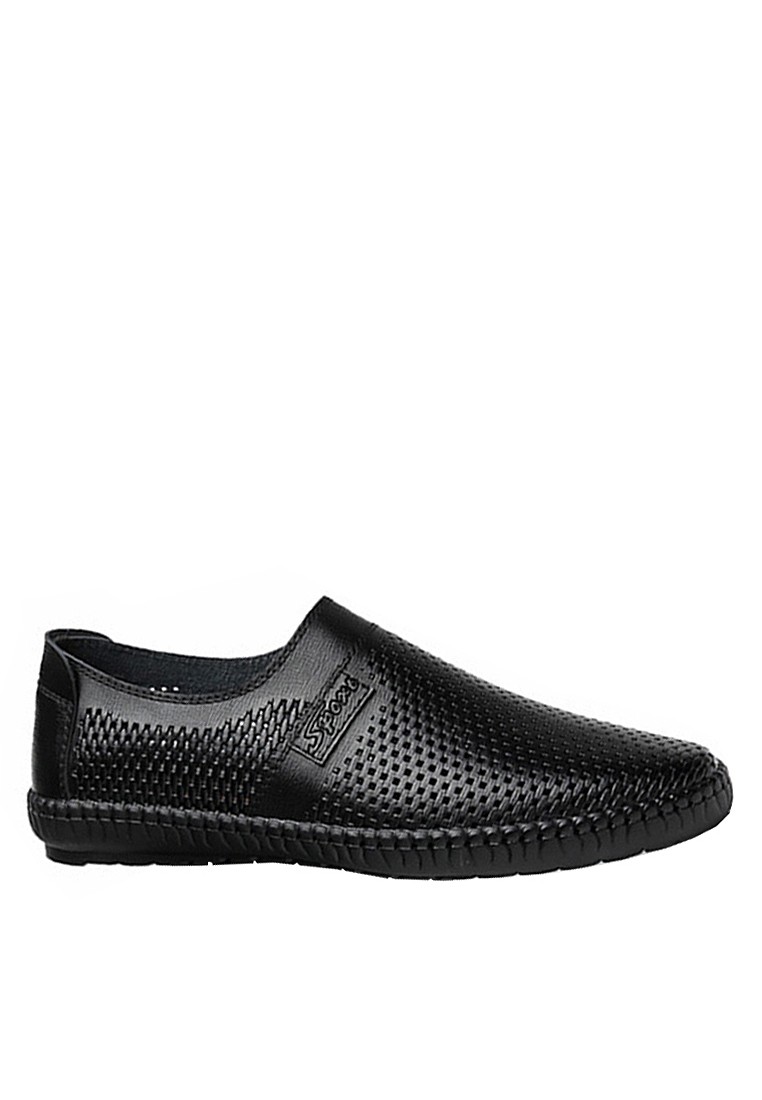VANSA Perforated Leather Slip-Ons VSM-C776