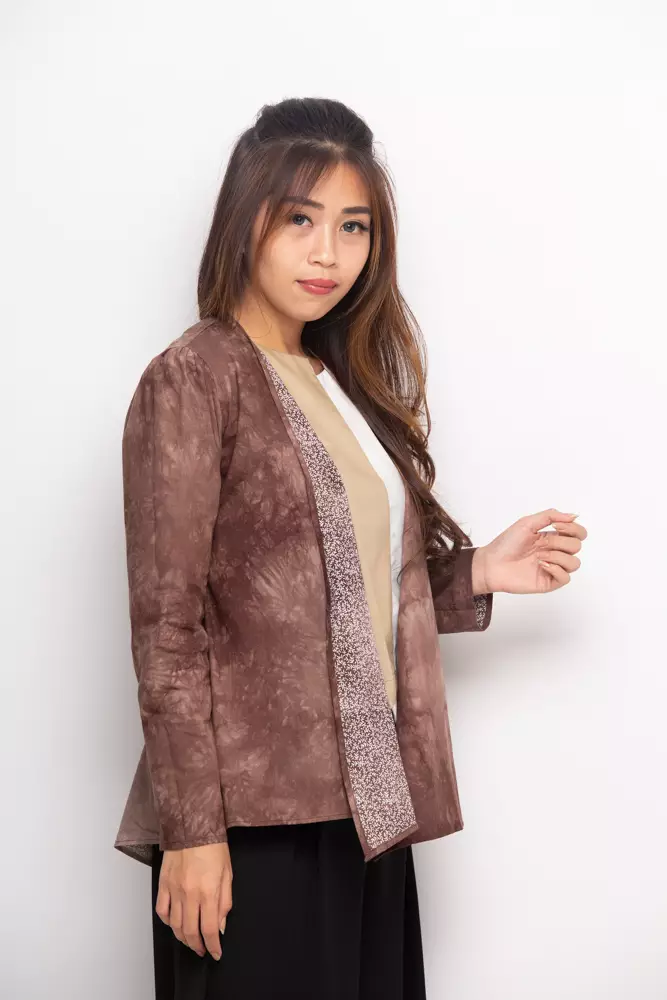 Senny Reversible Jacket In Brown