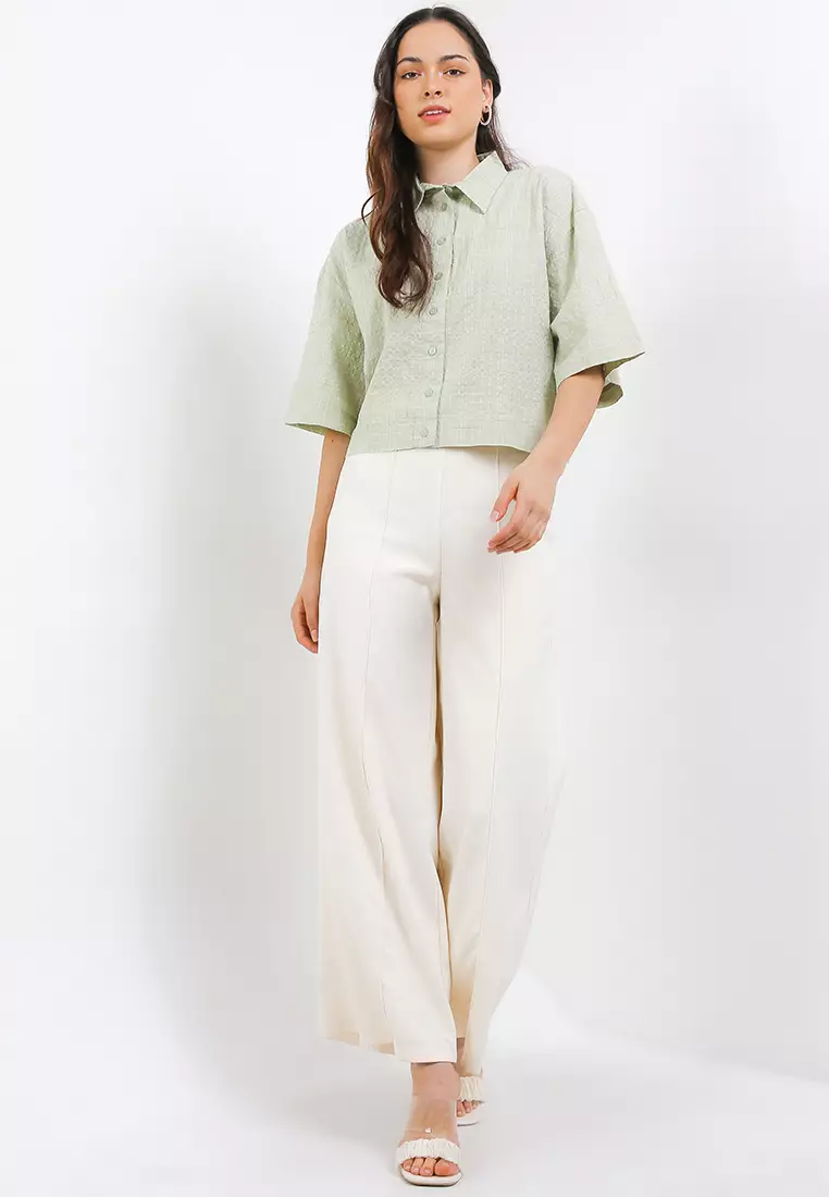 Triset Casual Pakaian Wanita Blouse - TR505150111