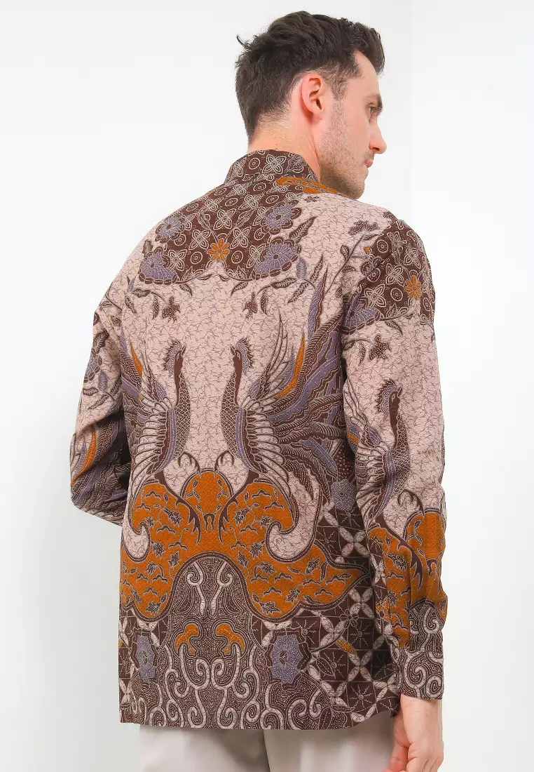 Batik Talenta Exclusive Lengan Panjng Dobby Bungga Putri