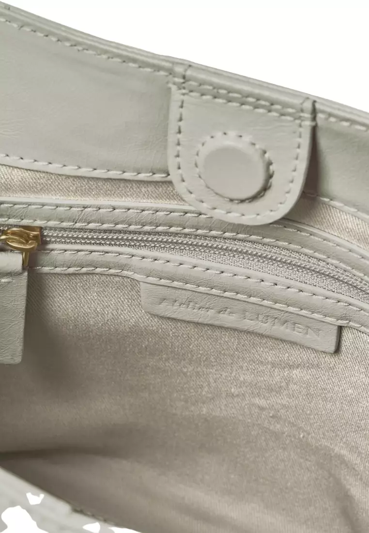 Marron Bag - Misty White