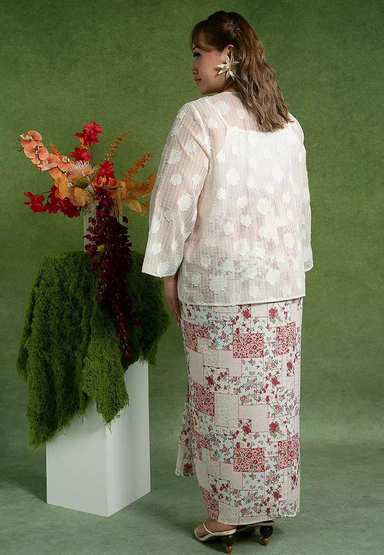 Dariyah 加大碼 Kurung Pareo 套裝