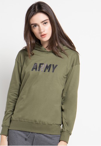 Sweater Army Lds Green