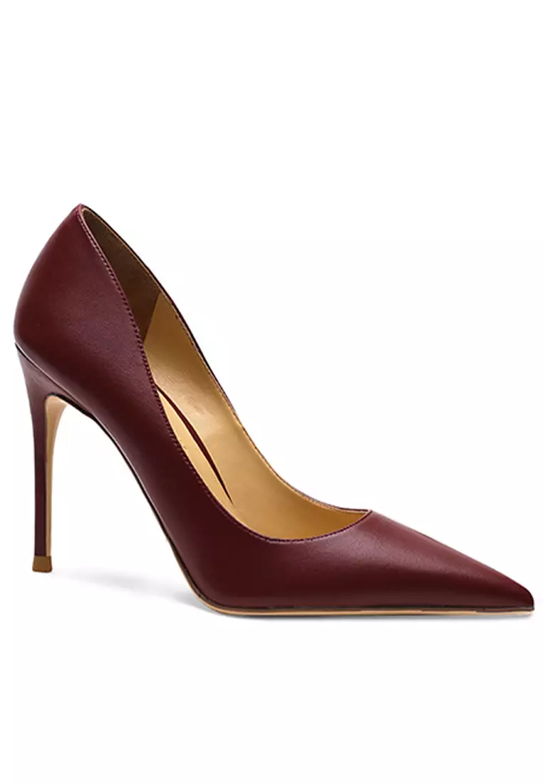 10CM Uniform Pointed High Heel Shoes HZL8211
