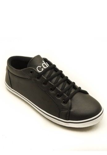 Low '92 Men Sneaker Black with White Sole