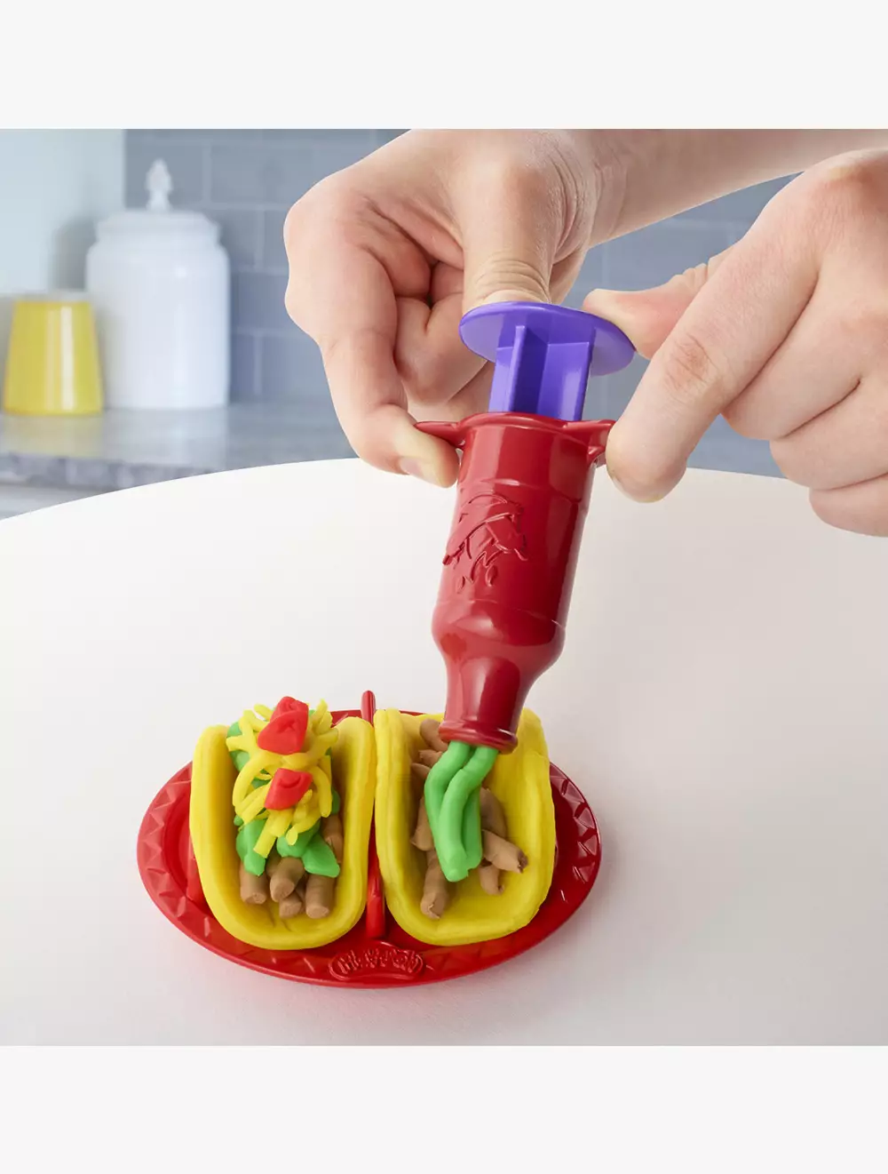 Play-Doh Kitchen Creations Taco Time Play Food Set - PDOE7447 - multi