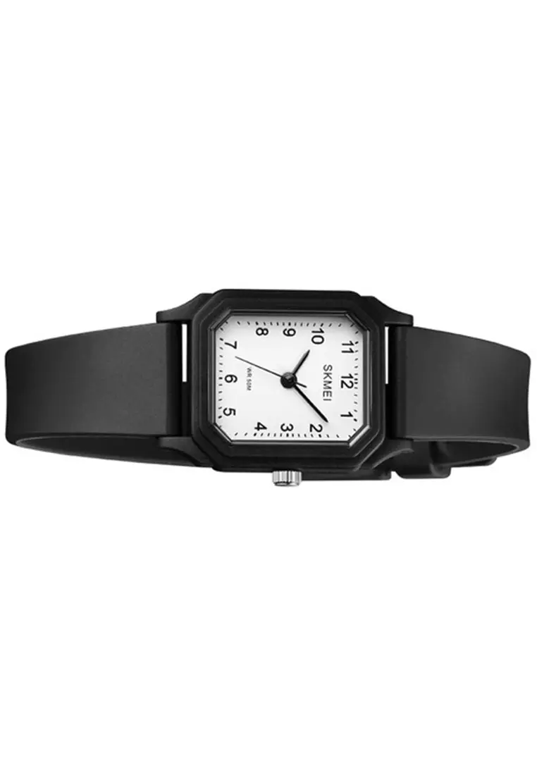 Jam Tangan Wanita Casual Analog Waterproof Strap Tali Material PU UY78 ORIGINAL