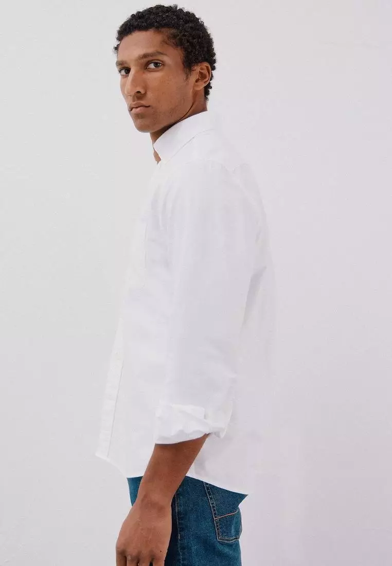 Plain Oxford Shirt