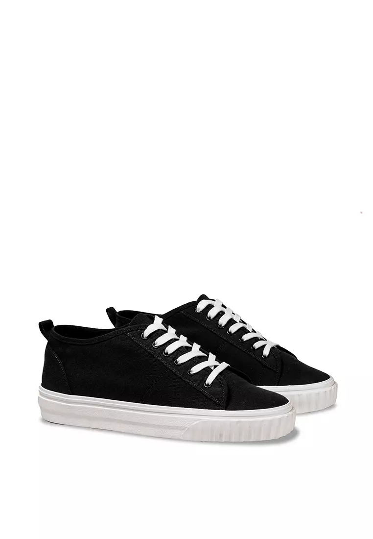 Lvnatica Frince Black Casual Shoes