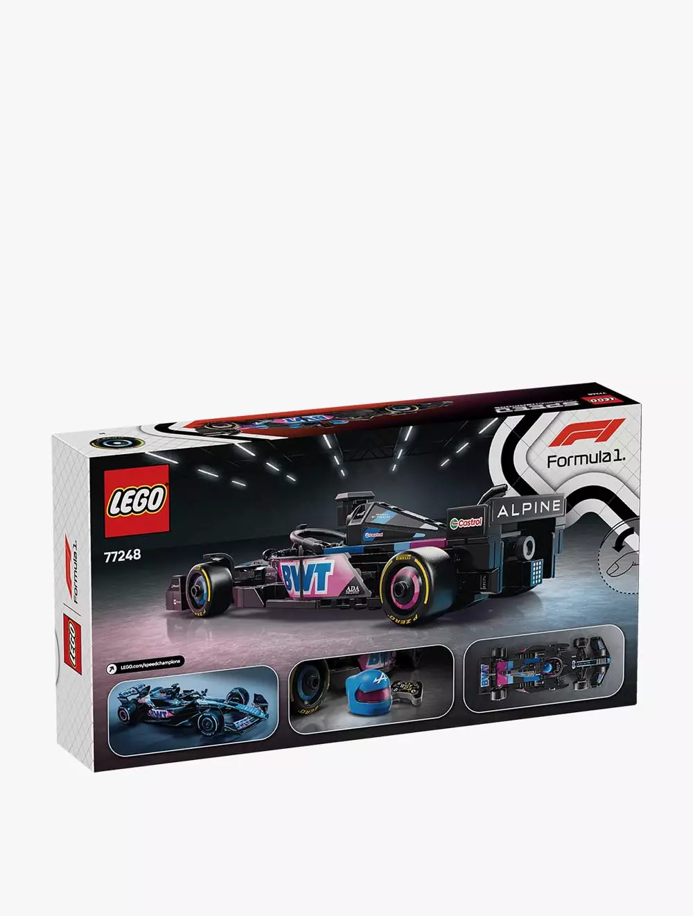 LEGO® Speed Champions BWT Alpine F1® Team A524 Race Car - 77248
