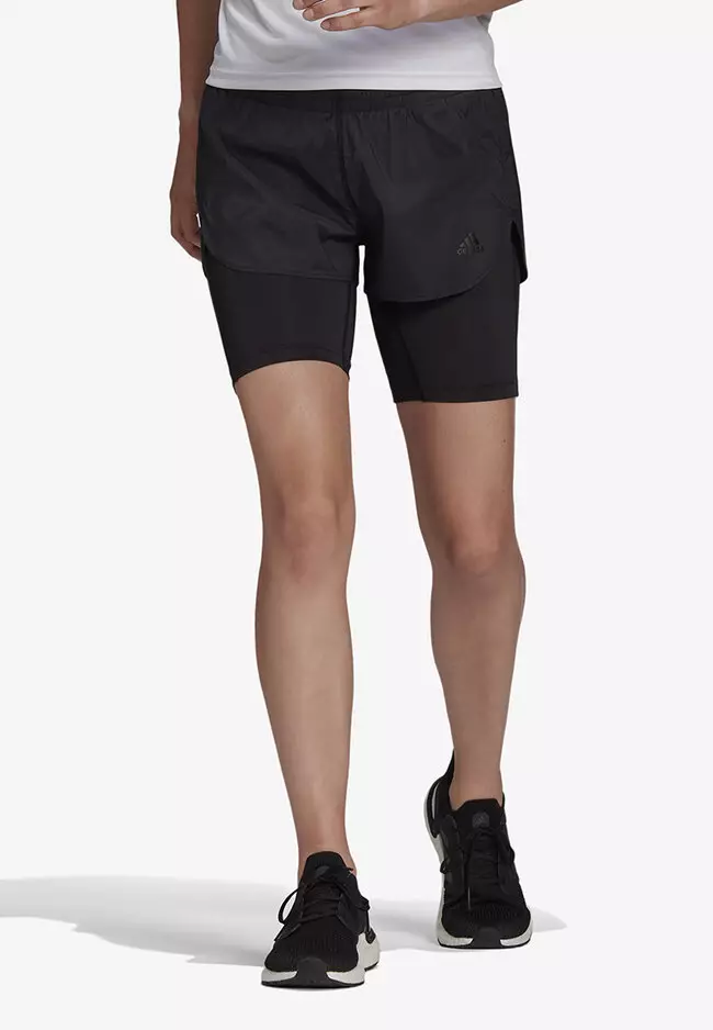 Buy ADIDAS run fast two-in-one shorts Online