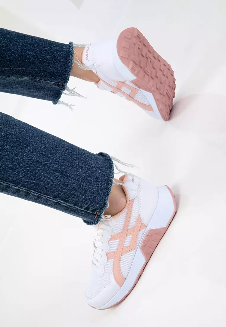 White-Powder Women's Sneaker 20654