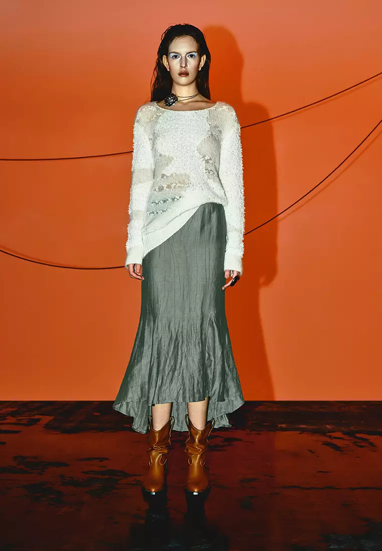 Buy Urban Revivo Midi Fishtail Skirt 2025 Online | ZALORA