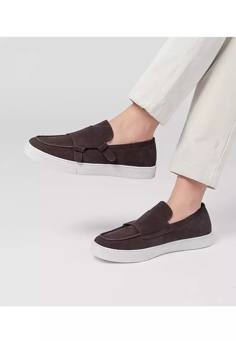 牛反絨孟克式樂福鞋 MK9225-5