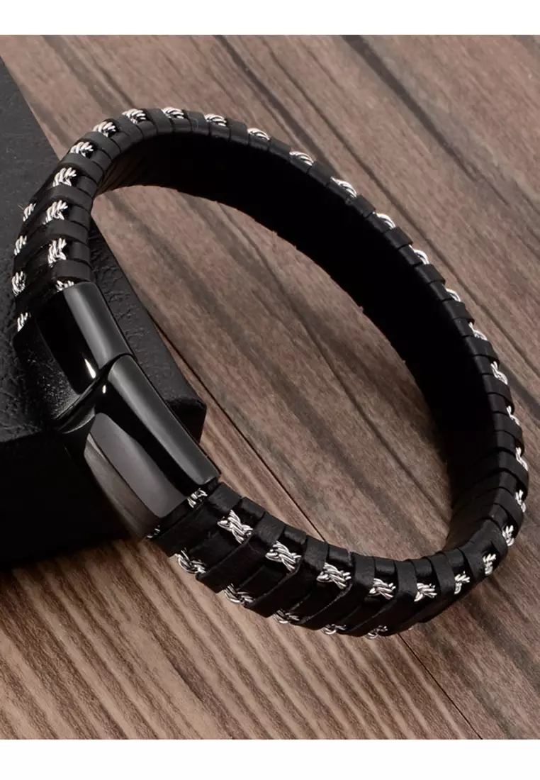 Men's Leather Bracelet