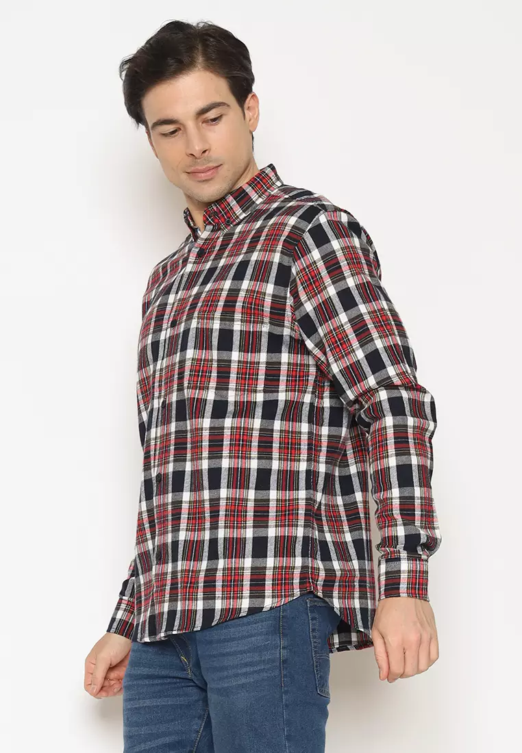 17SEVEN Kemeja Flanel 0237-DALMON