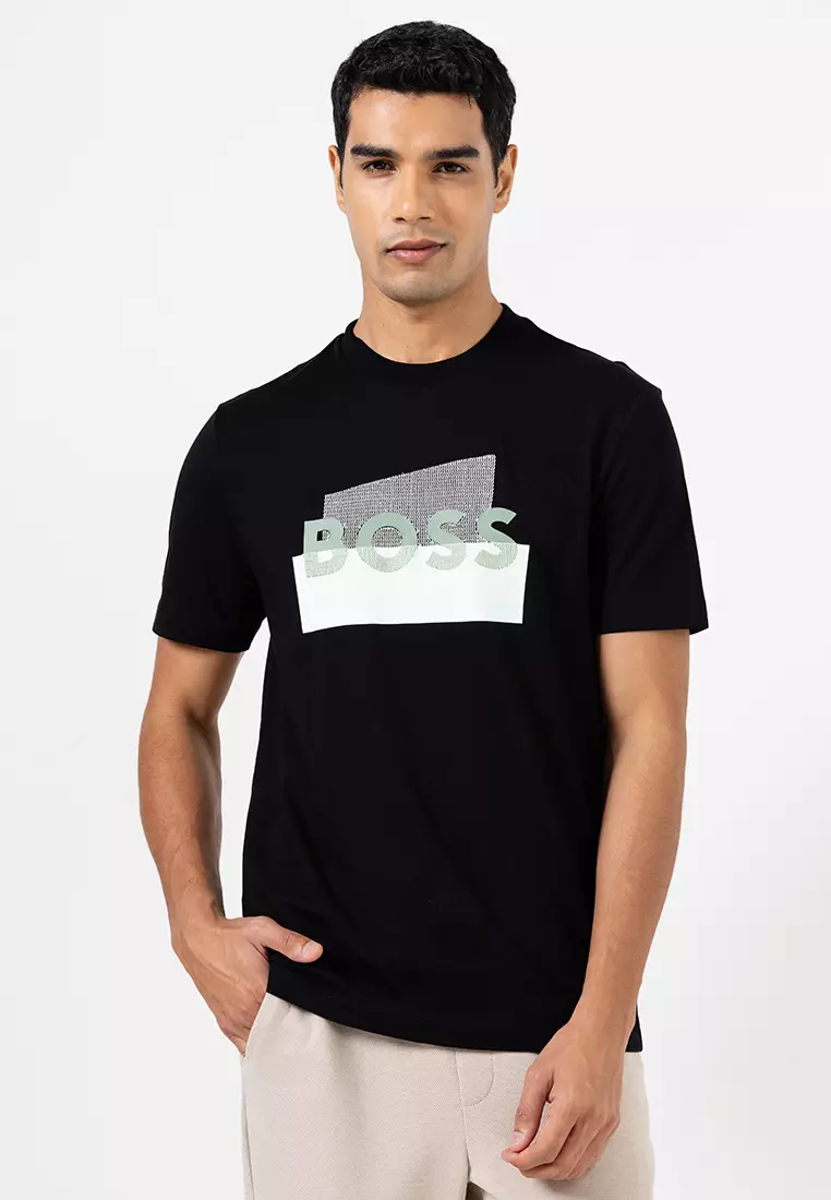 網上選購 BOSS Thompson T-Shirt - BOSS Mainline 2026 系列 | ZALORA香港