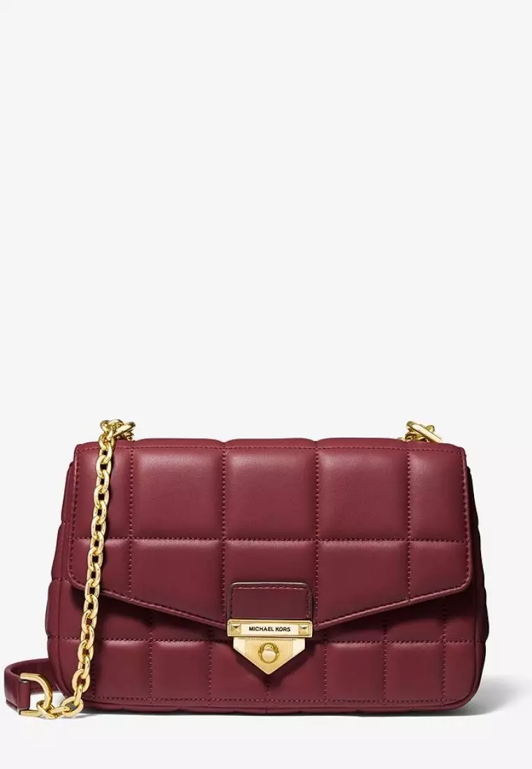 Michael kors dark berry purse deals