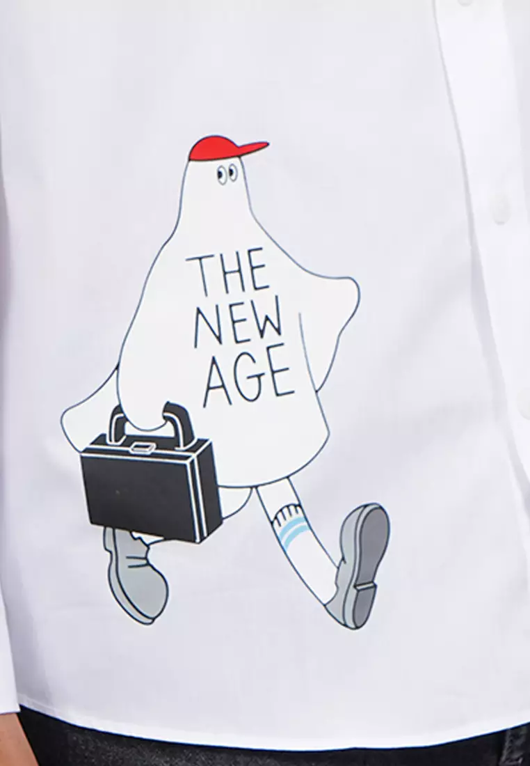 Executive x Ykha Amelz Oversized Long Sleeve Shirt