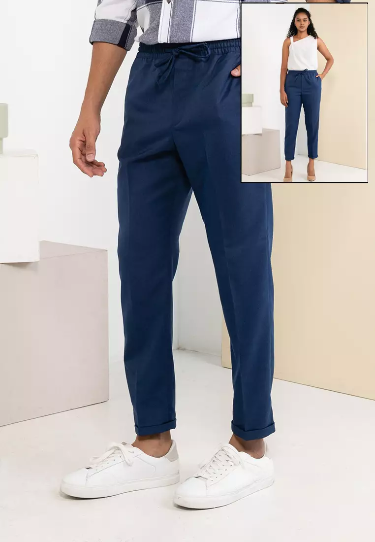 Buy Electro Denim Lab Formal Drawstring Pants 2024 Online