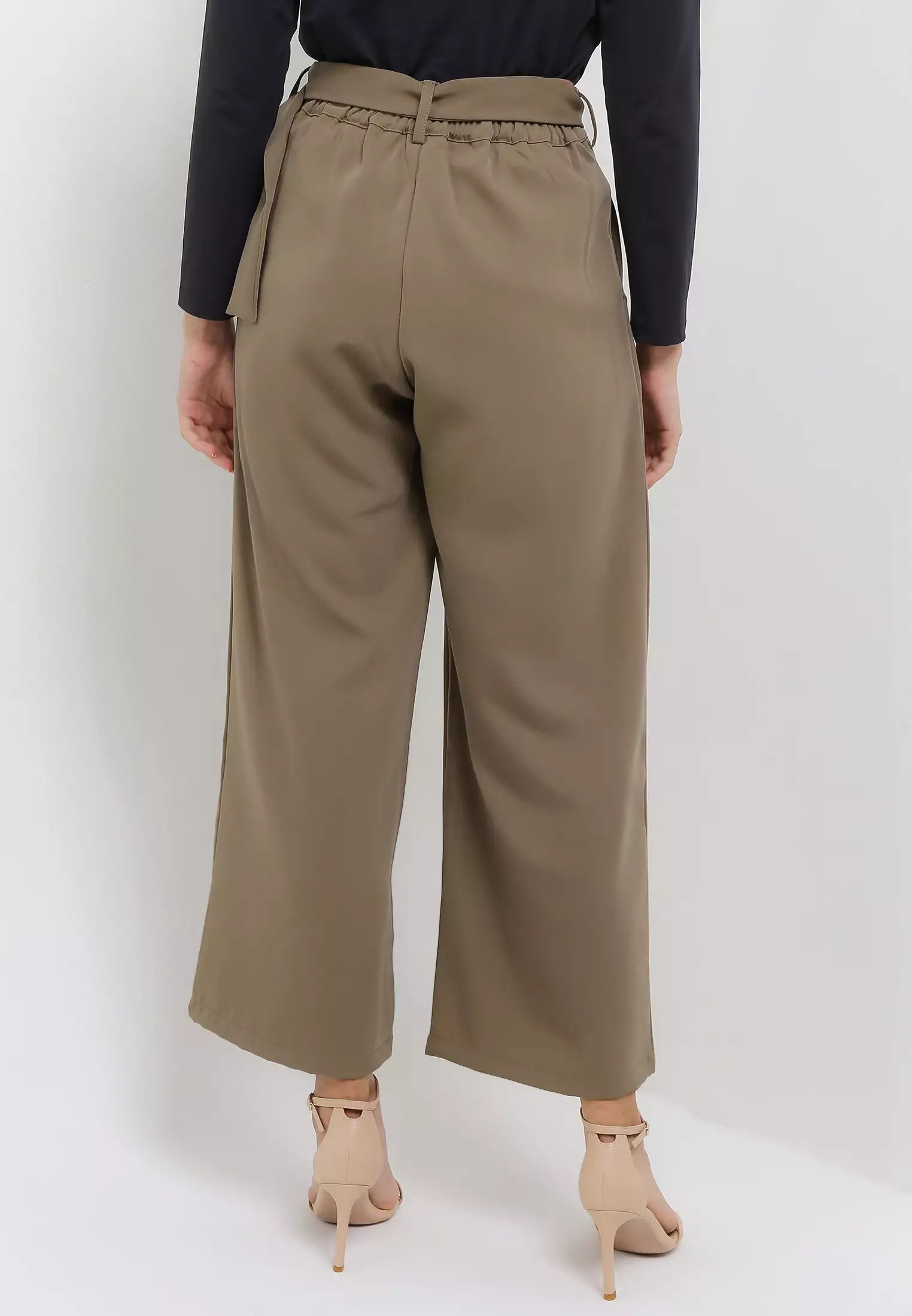 MFMW Ghennata Celana Panjang Kulot Brown