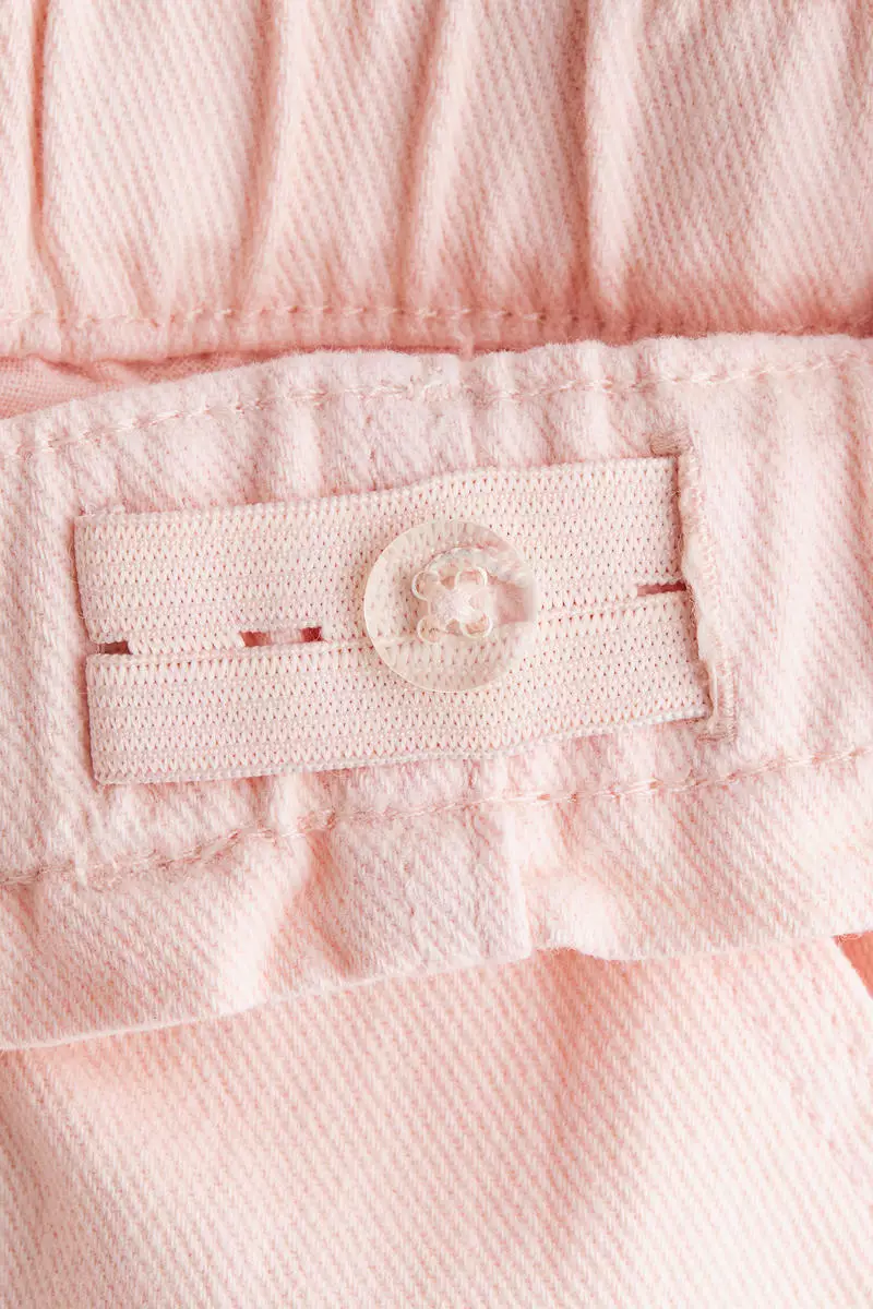 Wide Leg paper bag jeans