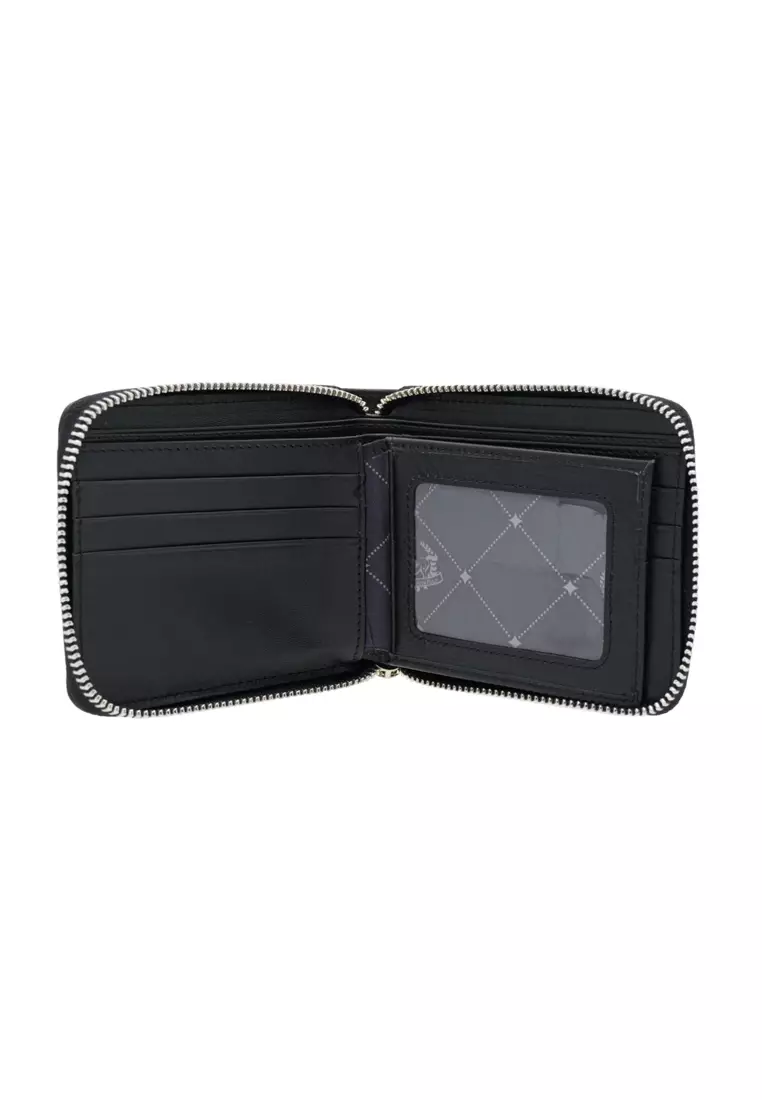 Mens Cow Leather Multi Card Zipper Wallet PWB 30368