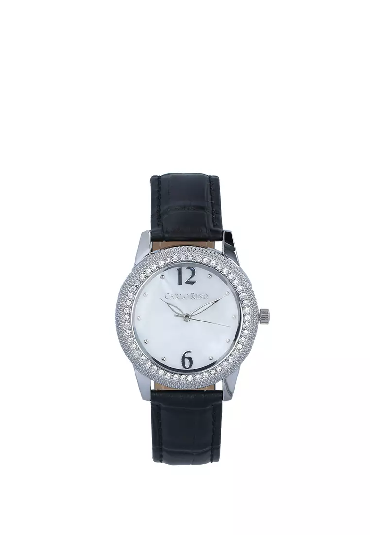 Buy Carlo Rino Black Thalia Watch 2026 Online | ZALORA Philippines