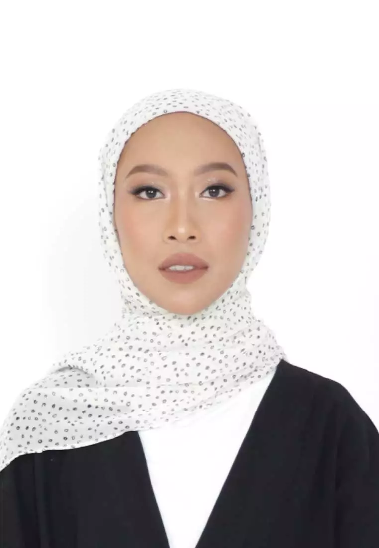 ELZA INSTANT SHAWL - VANILLA