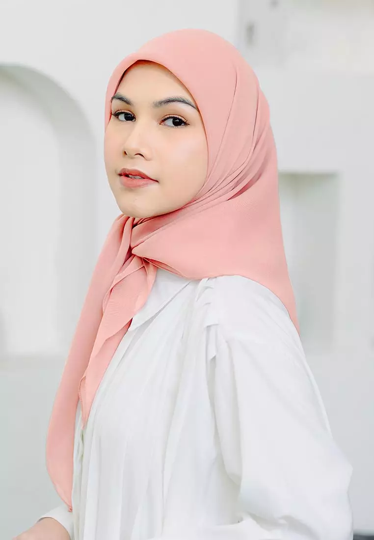 Polly Cotton (Hijab Segiempat Bella Square) Salem