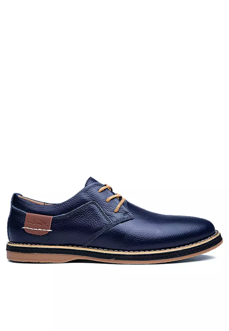 Grain Leather Derby Shoes YY6111