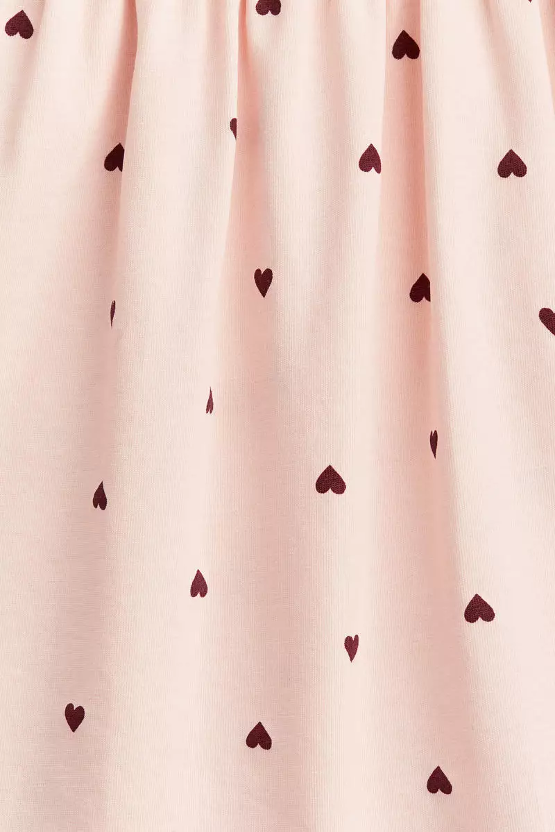 Printed cotton dress