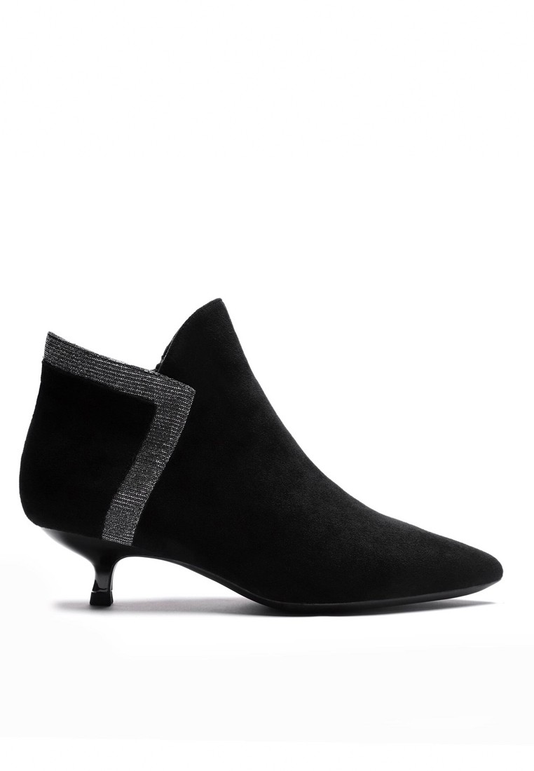 Synthetic Suede Ankle Boots 1592-2