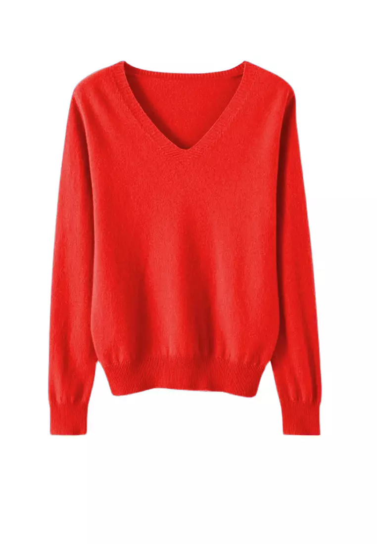 Red pullover sweater outlet