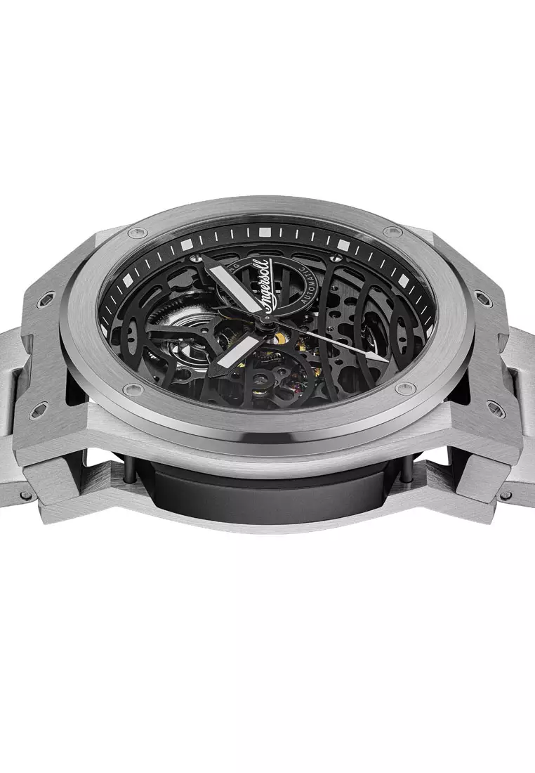Ingersoll The Springfield Silver Stainless Steel Analog Automatic Watch For Men INI15203