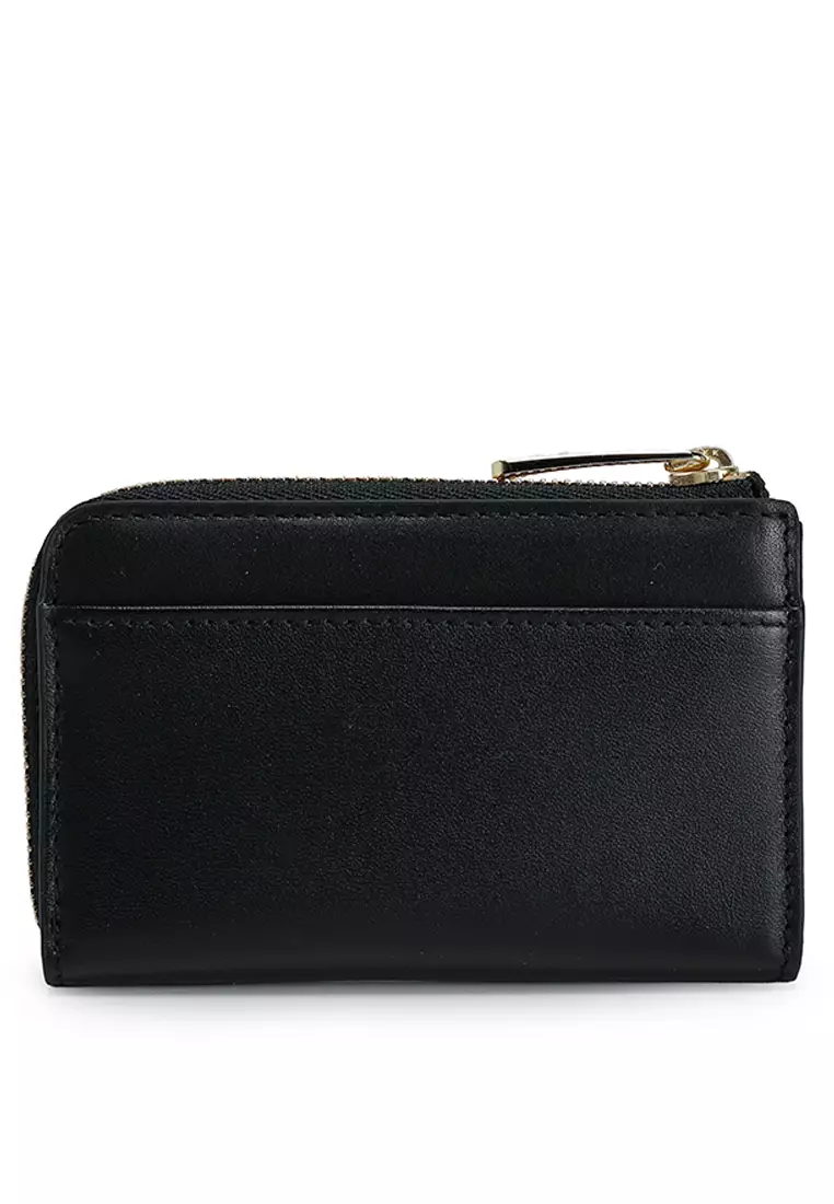 皮革拉鍊鑰匙包