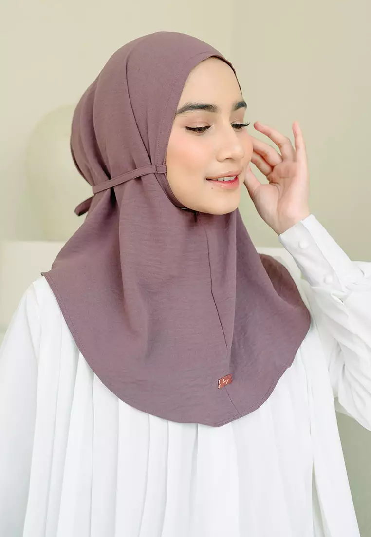 Lozy Hijab - Nayya Instan Dark Orchid