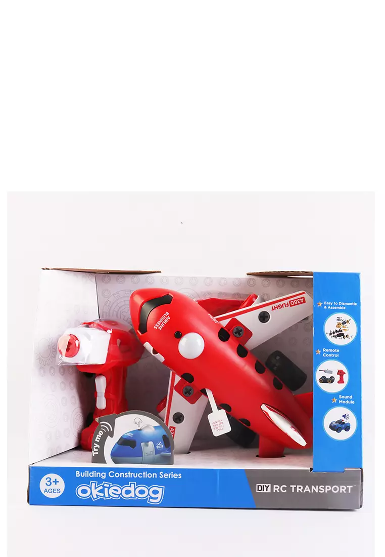 Okiedog DIY RC - Plane Red