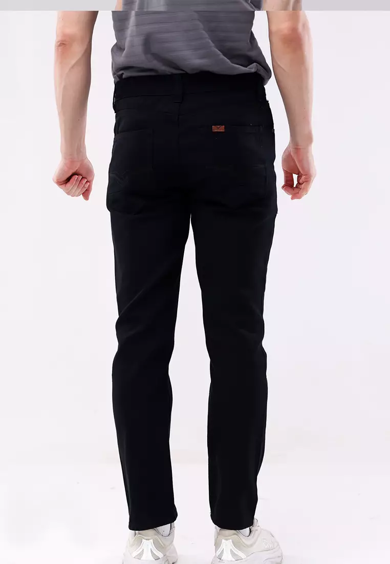 Colored Long Pants Slim Tapered
