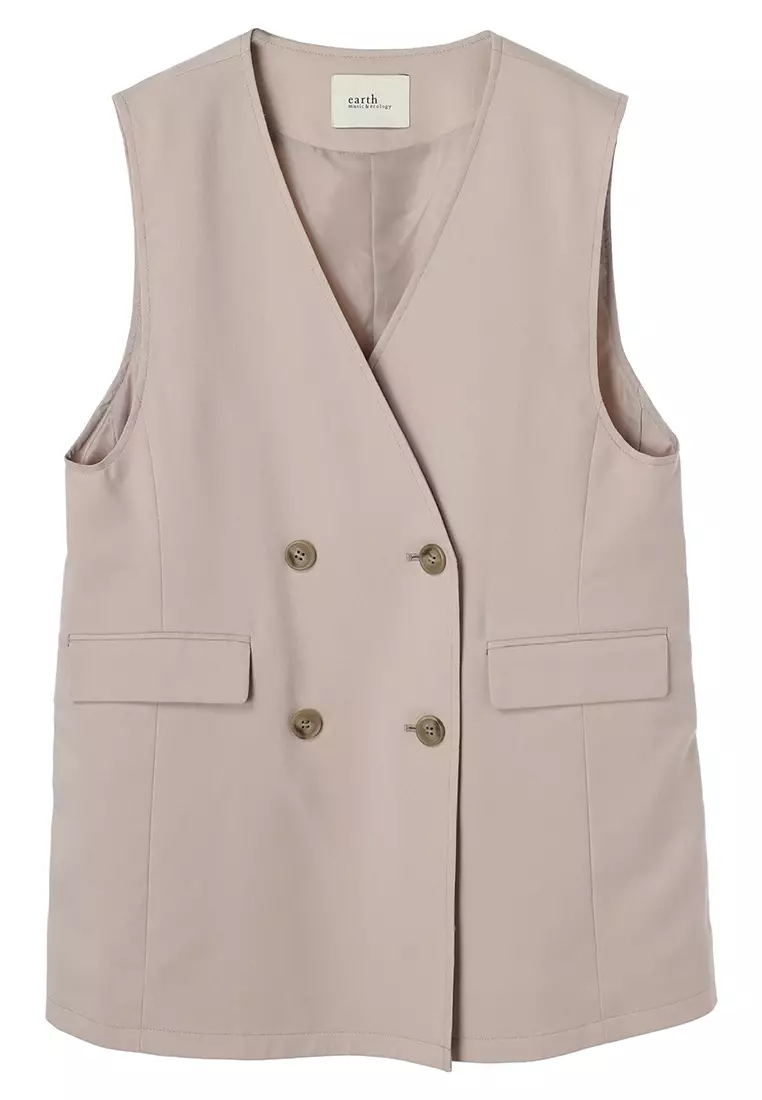 Earth Music & Ecology - Suzu Vest Beige
