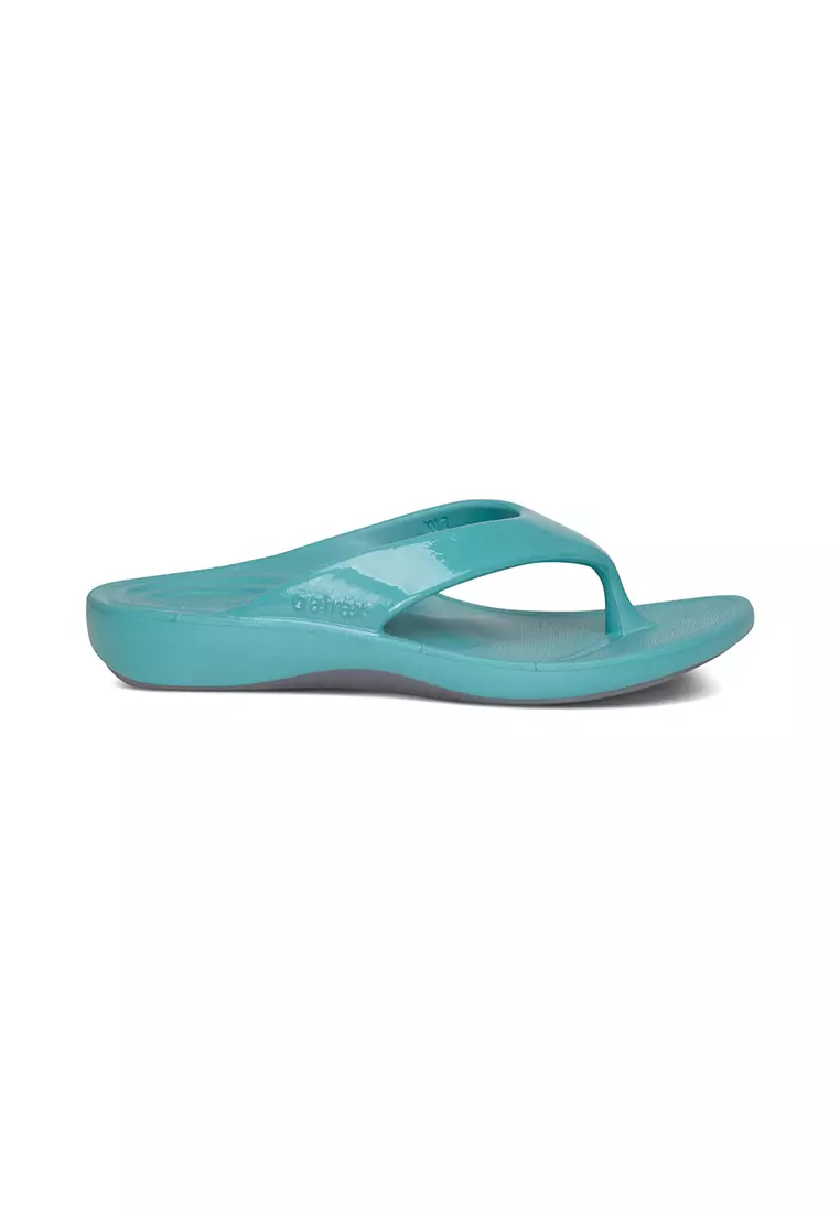 Buy Aetrex Aetrex Women Women Maui Orthotic Flips Aqua 2024