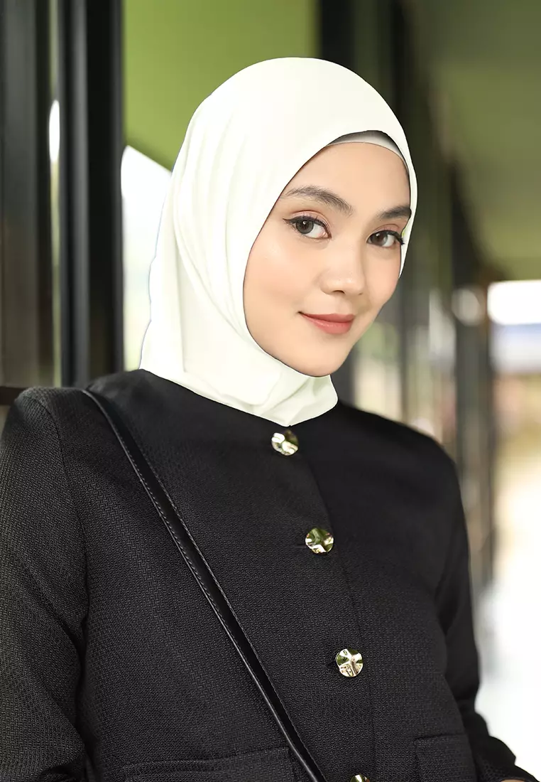 Zelena - Serena Bergo Instan | Hijab Instan - Bone White