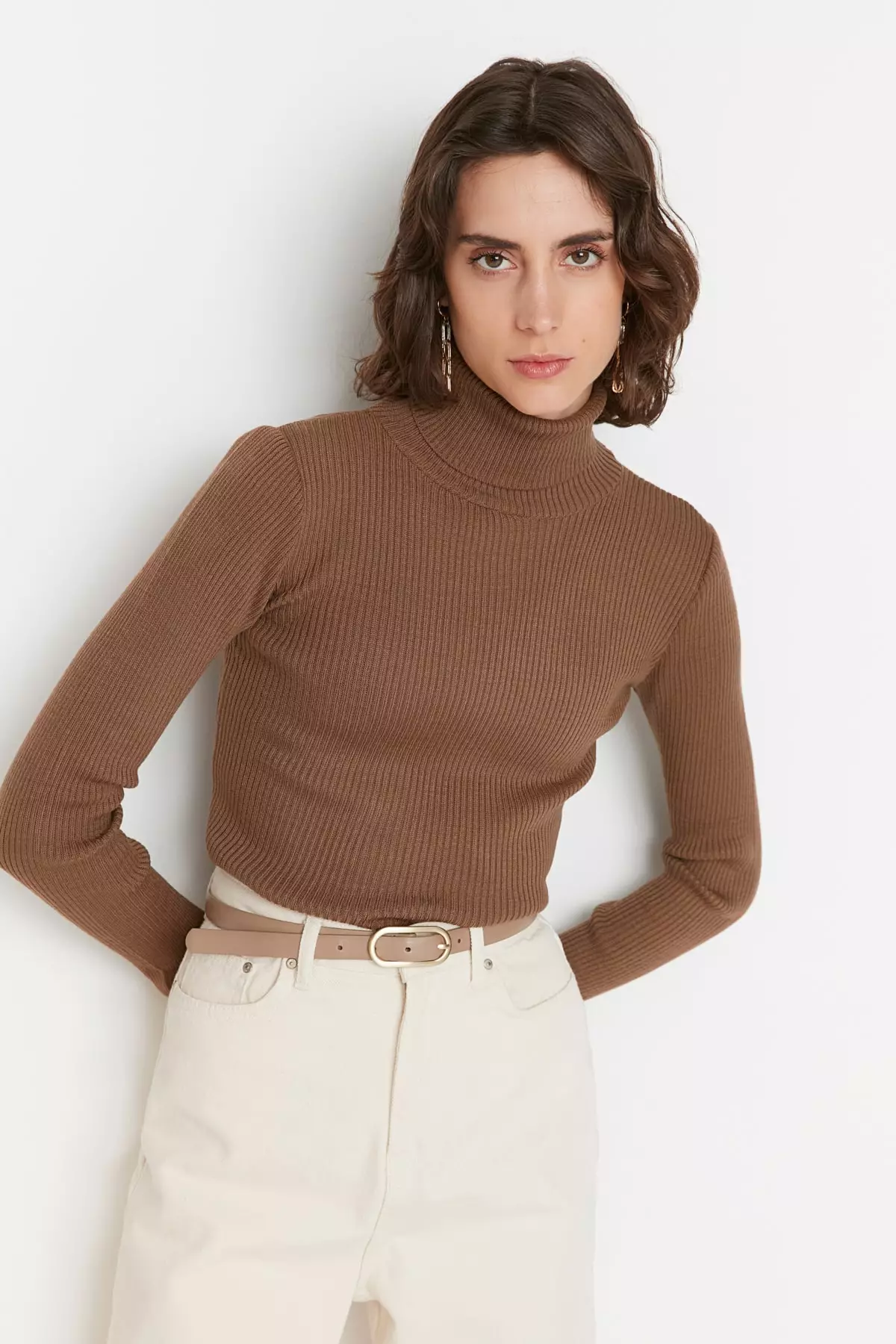 Turtleneck Knitwear Sweater